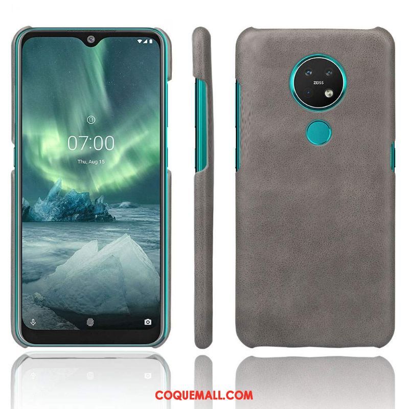 Étui Nokia 7.2 Protection Téléphone Portable Qualité, Coque Nokia 7.2 Foncé Incassable Braun