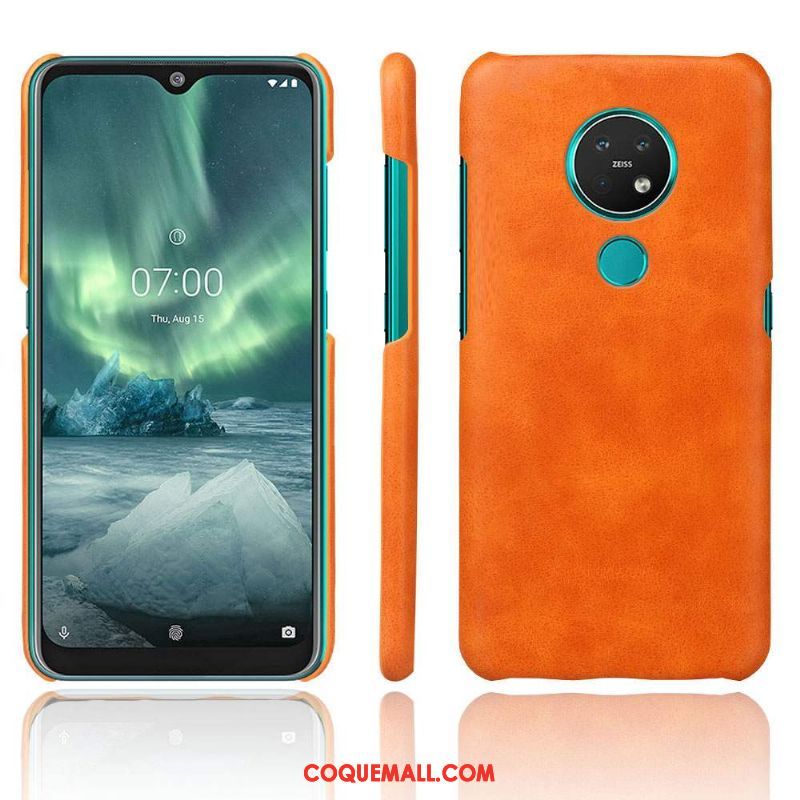 Étui Nokia 7.2 Protection Téléphone Portable Qualité, Coque Nokia 7.2 Foncé Incassable Braun