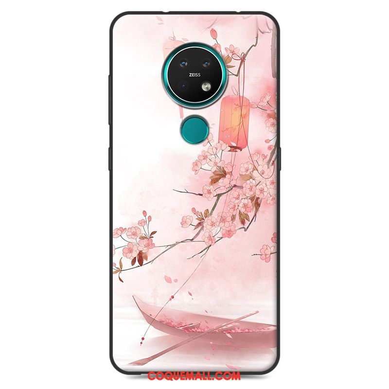 Étui Nokia 7.2 Silicone Fluide Doux Téléphone Portable, Coque Nokia 7.2 Art Tout Compris