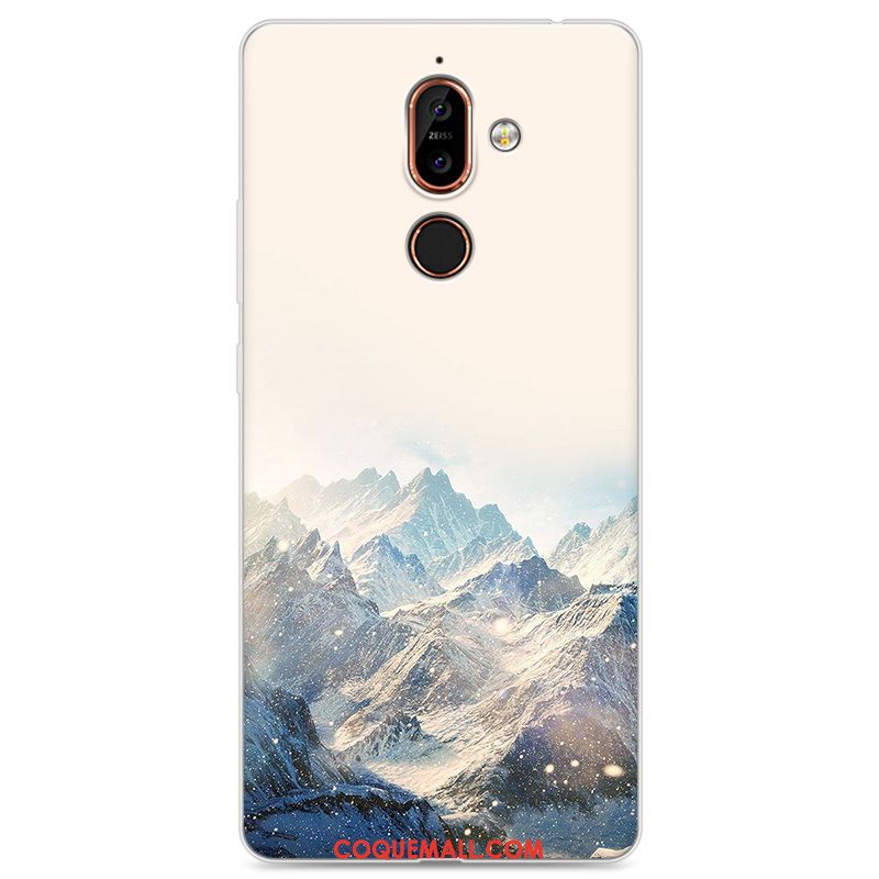 Étui Nokia 7 Plus Incassable Tendance Téléphone Portable, Coque Nokia 7 Plus Fluide Doux Protection