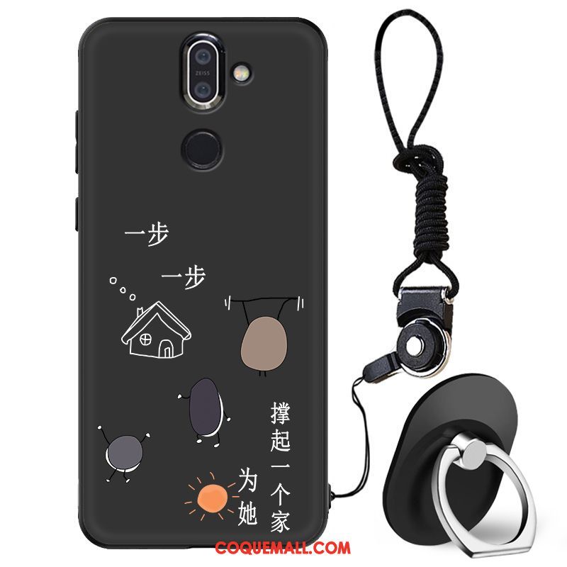 Étui Nokia 7 Plus Marque De Tendance Mode Silicone, Coque Nokia 7 Plus Tout Compris Protection