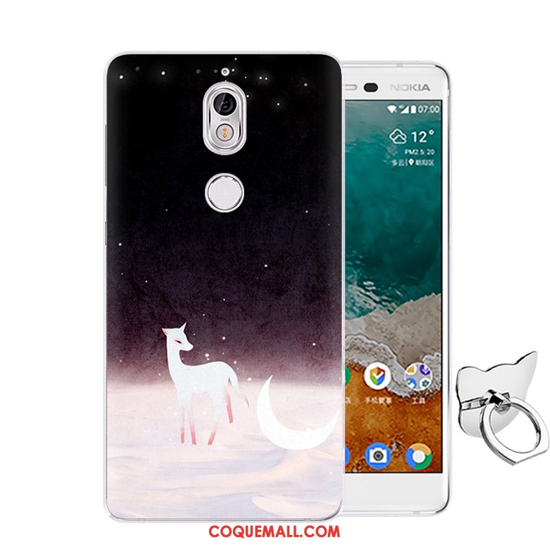 Étui Nokia 7 Protection Tout Compris Incassable, Coque Nokia 7 Personnalité Fluide Doux