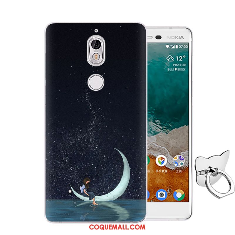 Étui Nokia 7 Protection Tout Compris Incassable, Coque Nokia 7 Personnalité Fluide Doux