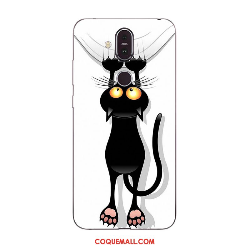 Étui Nokia 8.1 Multicolore Nouveau Incassable, Coque Nokia 8.1 Téléphone Portable Dessin Animé