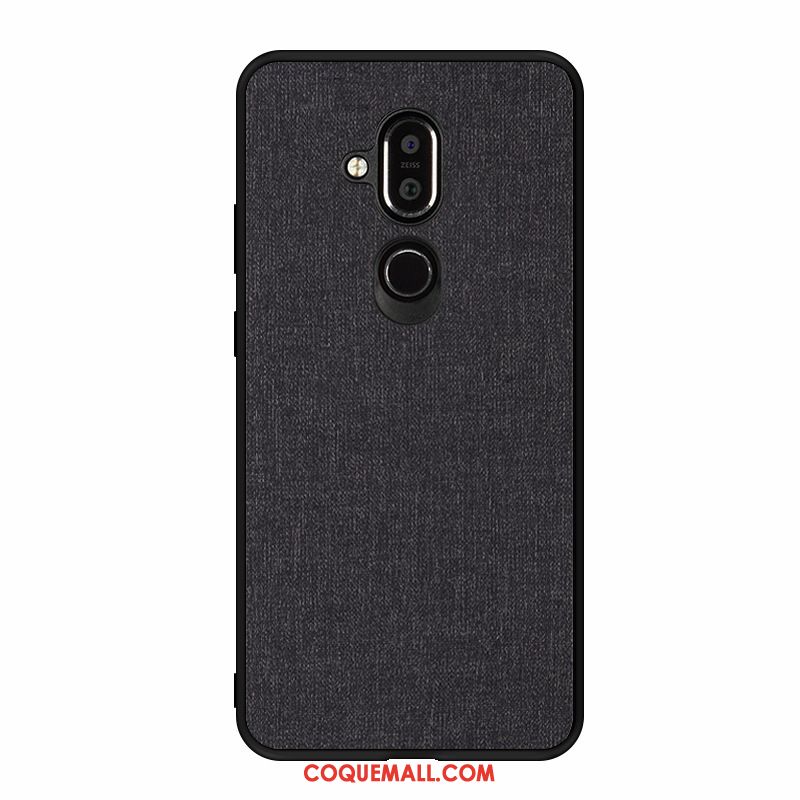 Étui Nokia 8.1 Téléphone Portable Nouveau Tissu, Coque Nokia 8.1 Original Difficile