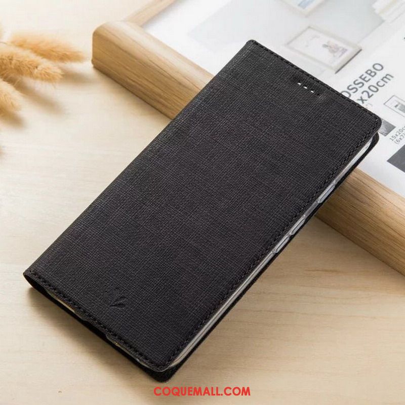 Étui Nokia 8 Carte Étui En Cuir Boucle Magnétique, Coque Nokia 8 Fluide Doux Support