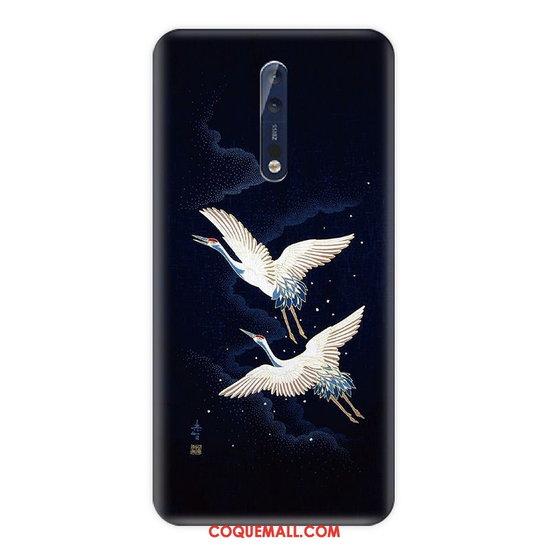 Étui Nokia 8 Difficile Noir Protection, Coque Nokia 8 Téléphone Portable Incassable