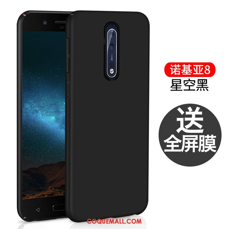 Étui Nokia 8 Personnalité Légères Délavé En Daim, Coque Nokia 8 Téléphone Portable Créatif