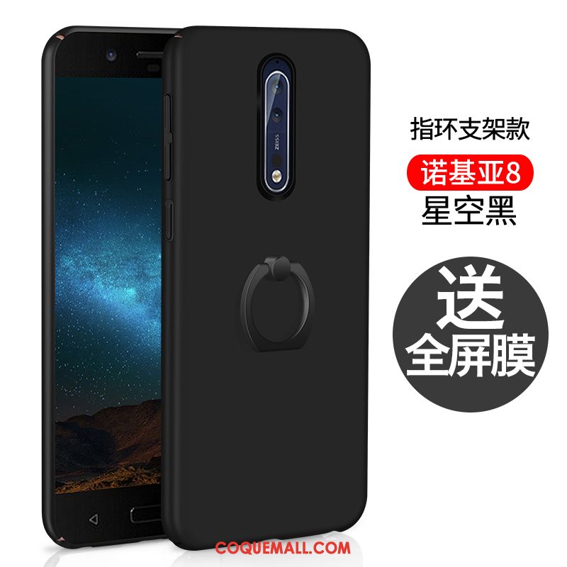 Étui Nokia 8 Personnalité Légères Délavé En Daim, Coque Nokia 8 Téléphone Portable Créatif