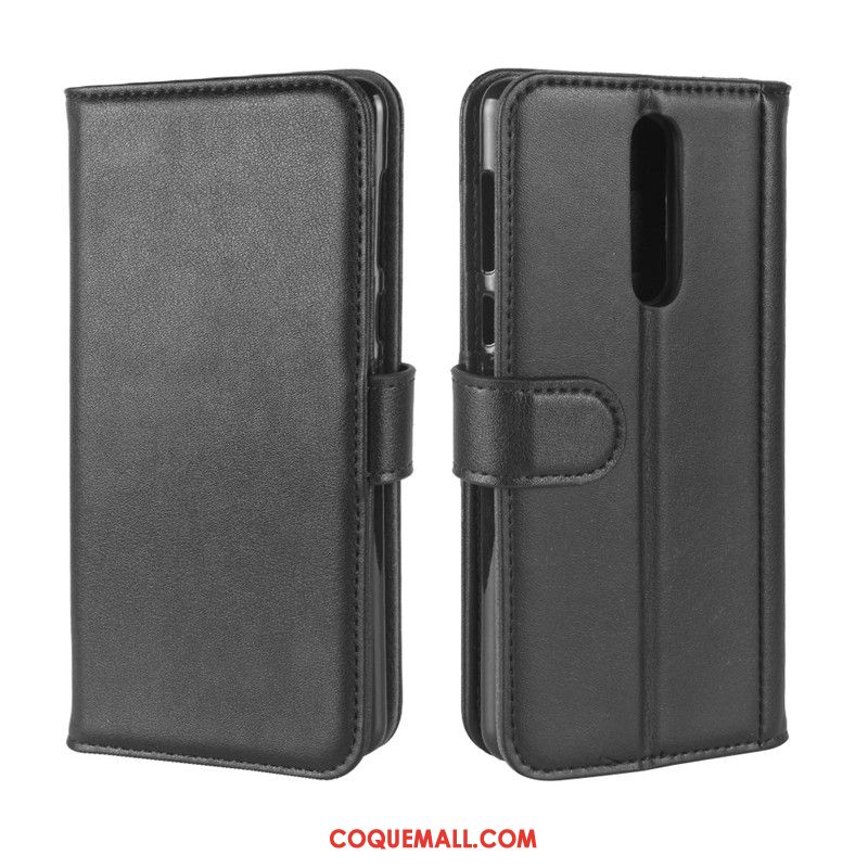 Étui Nokia 8 Protection Portefeuille Fluide Doux, Coque Nokia 8 Étui En Cuir Business Braun