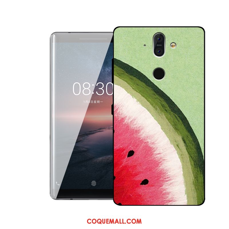 Étui Nokia 8 Sirocco Incassable Dessin Animé Téléphone Portable, Coque Nokia 8 Sirocco Fluide Doux Charmant