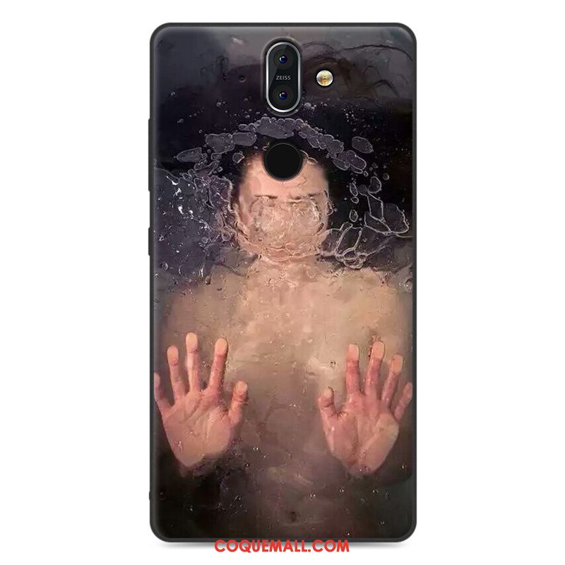 Étui Nokia 8 Sirocco Incassable Protection Fluide Doux, Coque Nokia 8 Sirocco Tout Compris Silicone