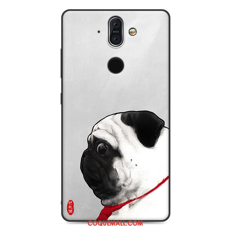 Étui Nokia 8 Sirocco Incassable Protection Fluide Doux, Coque Nokia 8 Sirocco Tout Compris Silicone