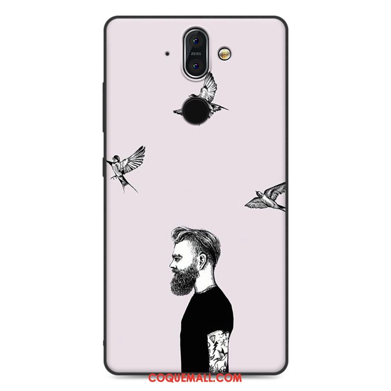 Étui Nokia 8 Sirocco Incassable Protection Fluide Doux, Coque Nokia 8 Sirocco Tout Compris Silicone