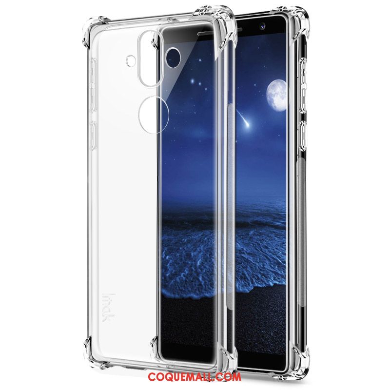 Étui Nokia 8 Sirocco Silicone Tout Compris Fluide Doux, Coque Nokia 8 Sirocco Incassable Téléphone Portable