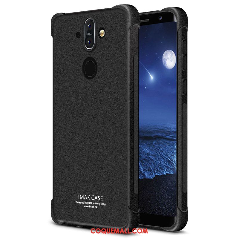 Étui Nokia 8 Sirocco Silicone Tout Compris Fluide Doux, Coque Nokia 8 Sirocco Incassable Téléphone Portable