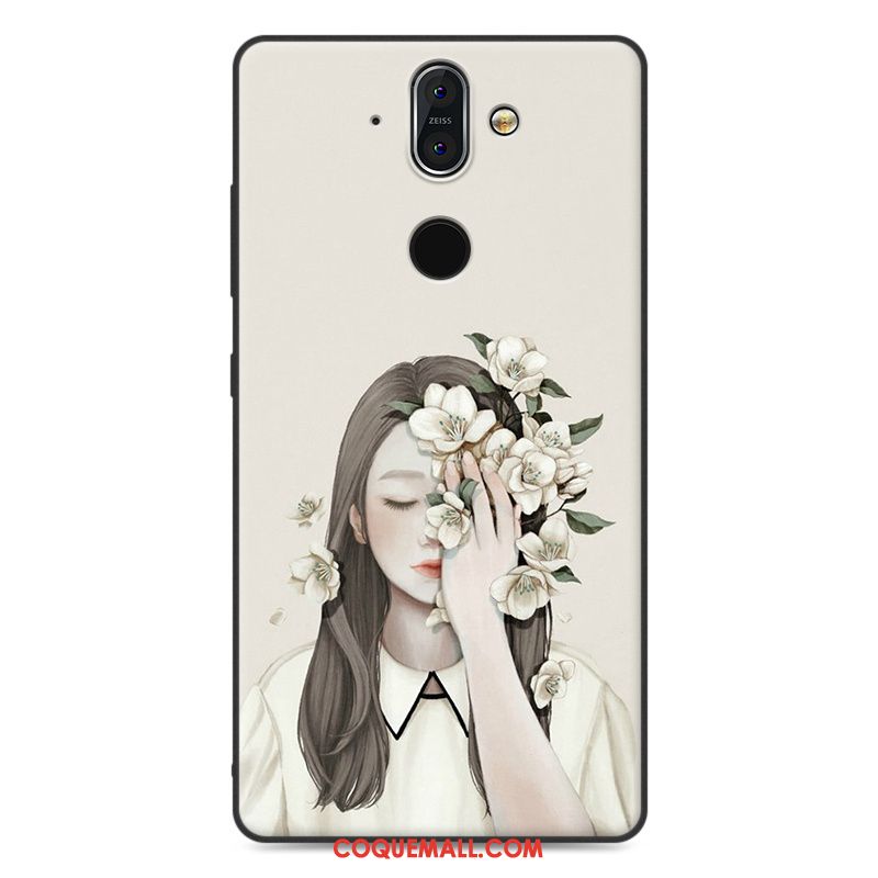 Étui Nokia 8 Sirocco Tout Compris Protection Incassable, Coque Nokia 8 Sirocco Rouge Fluide Doux