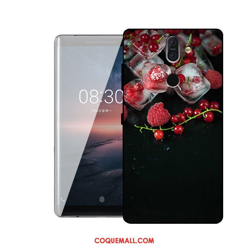 Étui Nokia 8 Sirocco Téléphone Portable Incassable Fluide Doux, Coque Nokia 8 Sirocco Silicone Tendance