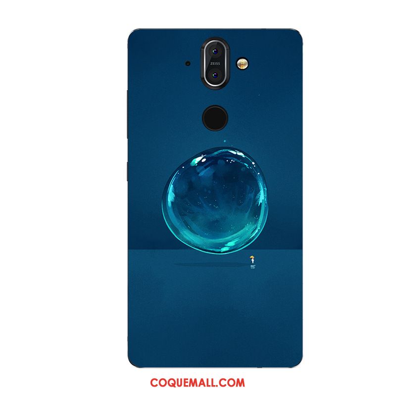 Étui Nokia 8 Sirocco Vert Silicone Protection, Coque Nokia 8 Sirocco Fluide Doux Tout Compris