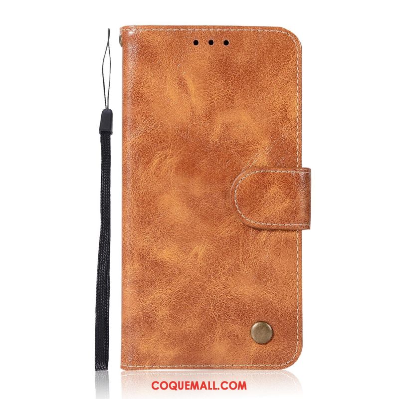 Étui Nokia 8 Vintage Support Étui En Cuir, Coque Nokia 8 Carte Noir