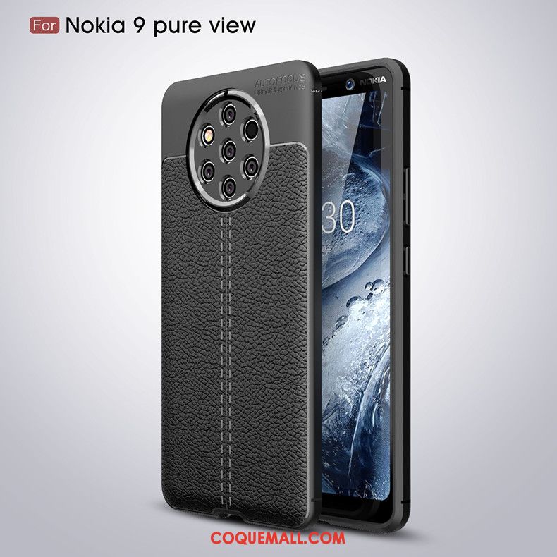 Étui Nokia 9 Pureview Personnalité Téléphone Portable Tout Compris, Coque Nokia 9 Pureview Modèle Fleurie Délavé En Daim