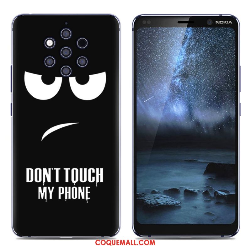 Étui Nokia 9 Pureview Pu Créatif Fluide Doux, Coque Nokia 9 Pureview Protection Silicone