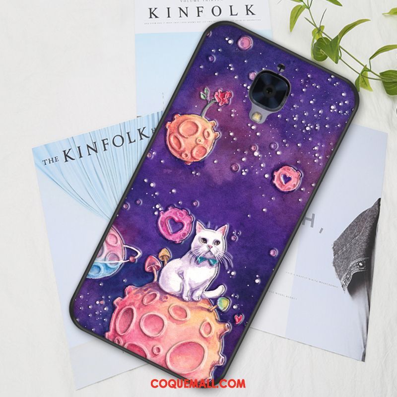 Étui Oneplus 3 Difficile Nouveau Dessin Animé, Coque Oneplus 3 Personnalité Fluide Doux