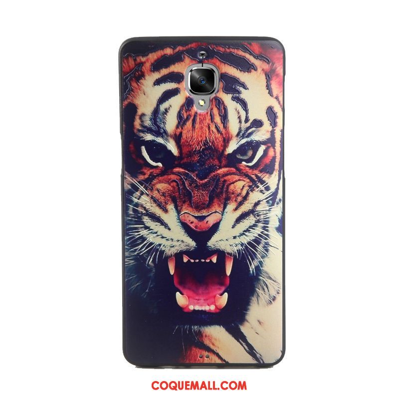 Étui Oneplus 3 Incassable Téléphone Portable Créatif, Coque Oneplus 3 Fluide Doux Peinture