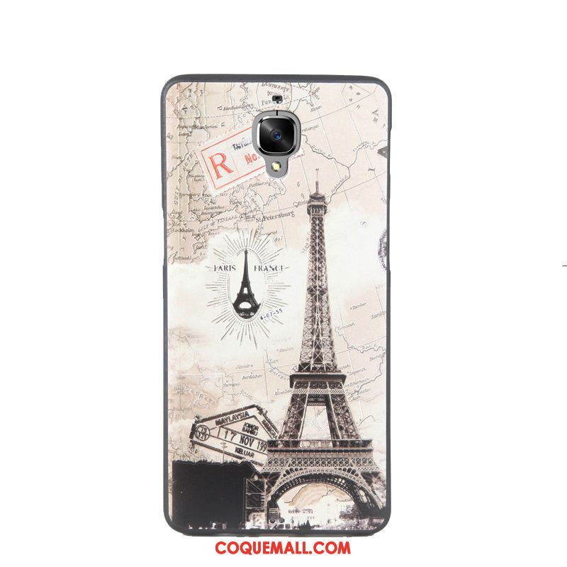 Étui Oneplus 3 Incassable Téléphone Portable Créatif, Coque Oneplus 3 Fluide Doux Peinture