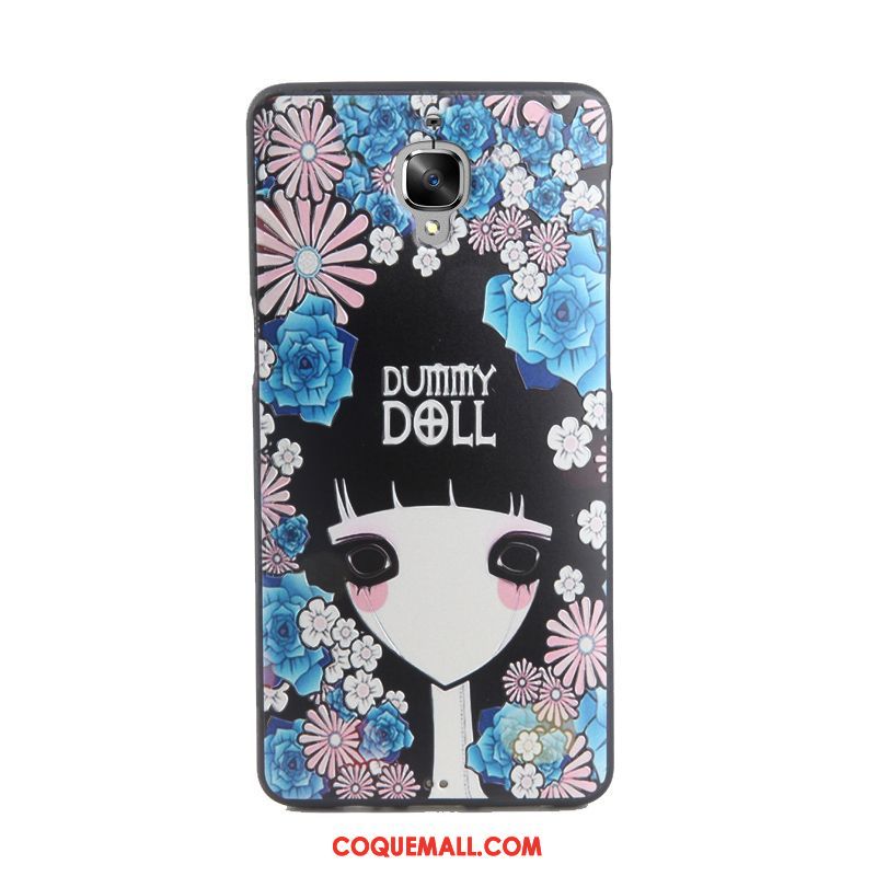 Étui Oneplus 3 Incassable Téléphone Portable Créatif, Coque Oneplus 3 Fluide Doux Peinture