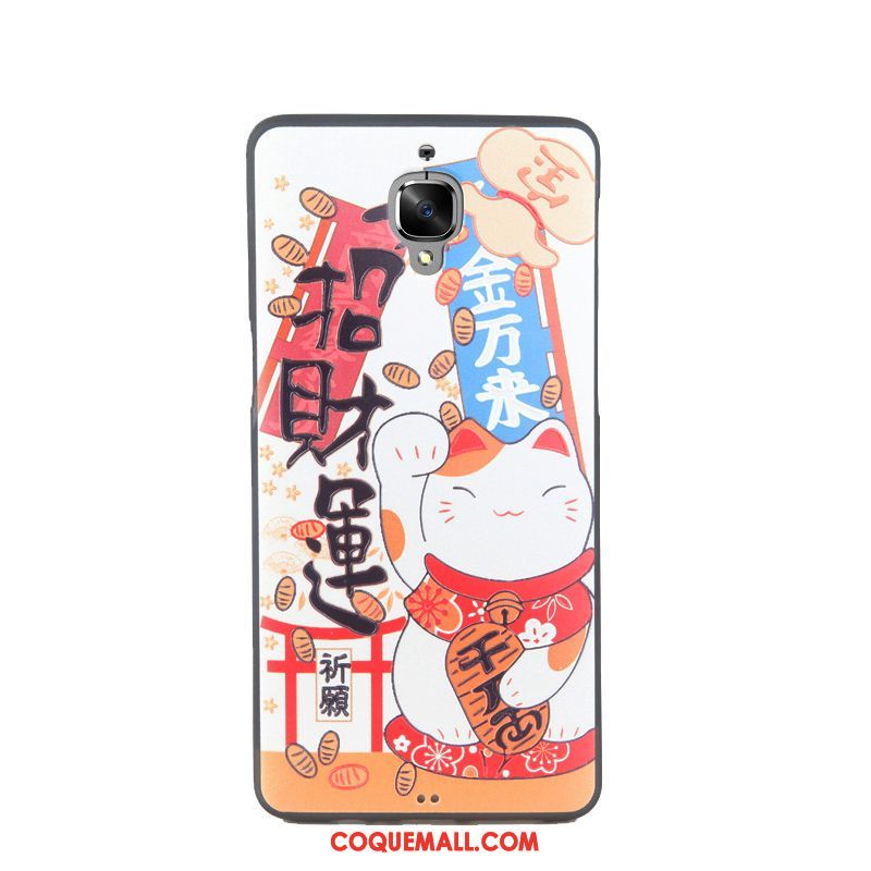 Étui Oneplus 3 Incassable Téléphone Portable Créatif, Coque Oneplus 3 Fluide Doux Peinture