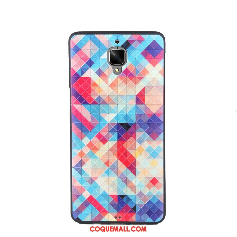 Étui Oneplus 3 Incassable Téléphone Portable Créatif, Coque Oneplus 3 Fluide Doux Peinture