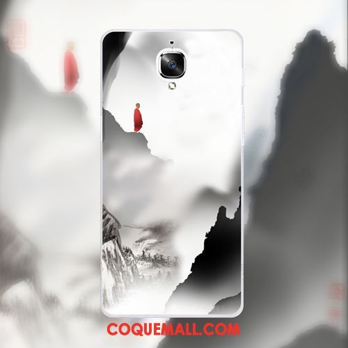 Étui Oneplus 3 Nouveau Personnalisé Style Chinois, Coque Oneplus 3 Blanc Personnalité