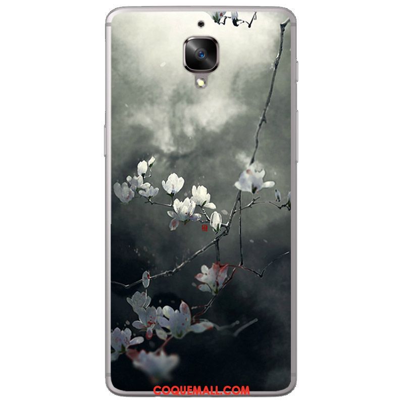 Étui Oneplus 3 Peinture Téléphone Portable Blanc, Coque Oneplus 3 Noir Vert