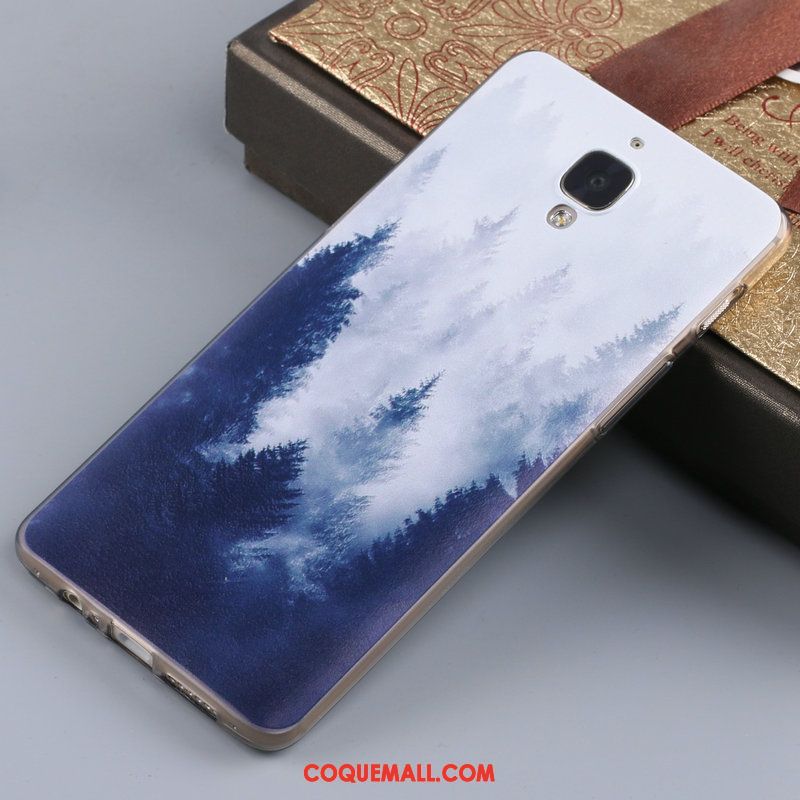 Étui Oneplus 3 Tendance Protection Incassable, Coque Oneplus 3 Personnalité Fluide Doux