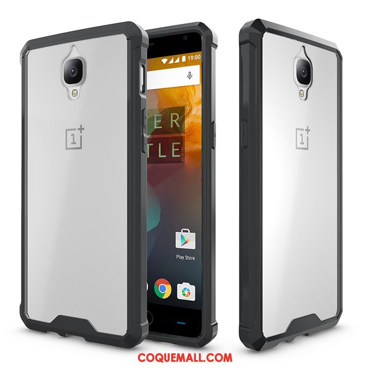 Étui Oneplus 3 Transparent Silicone Border, Coque Oneplus 3 Incassable Ballon