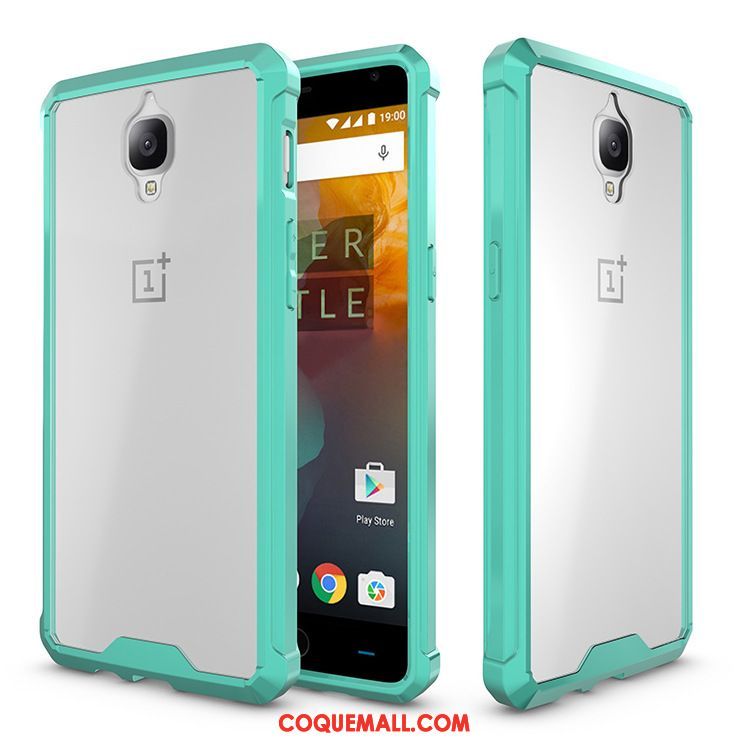 Étui Oneplus 3 Transparent Silicone Border, Coque Oneplus 3 Incassable Ballon