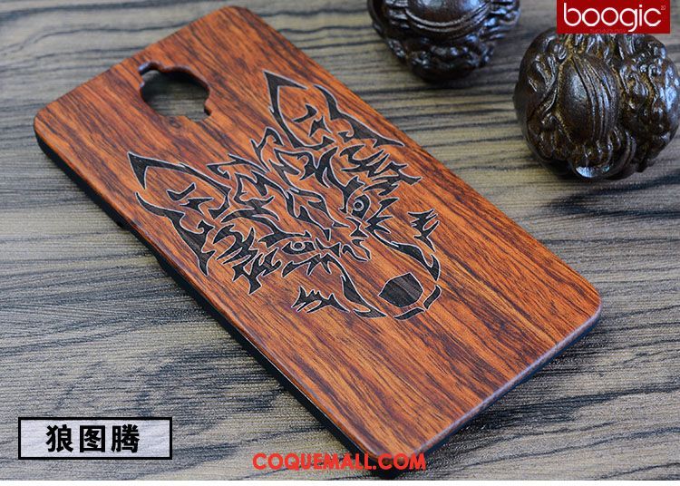 Étui Oneplus 3 Vintage En Bois Créatif, Coque Oneplus 3 Protection Incassable Braun