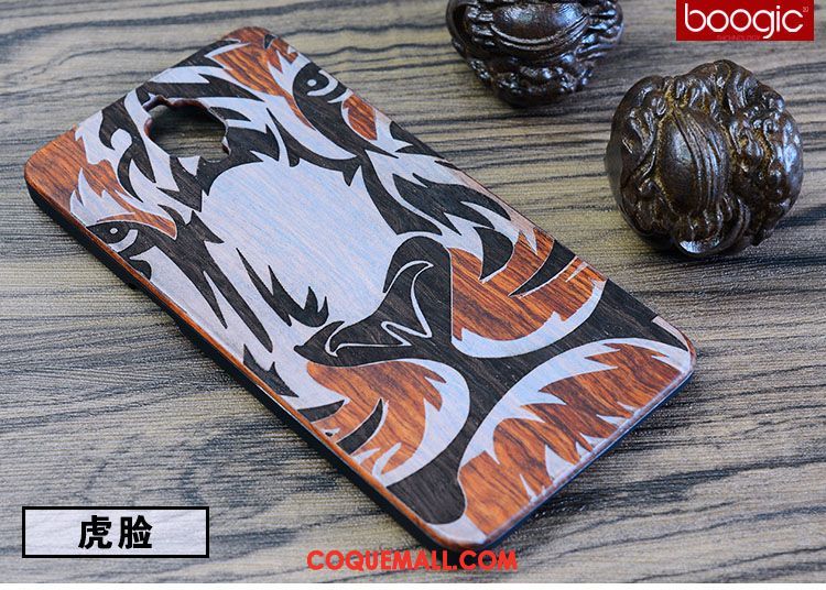 Étui Oneplus 3 Vintage En Bois Créatif, Coque Oneplus 3 Protection Incassable Braun