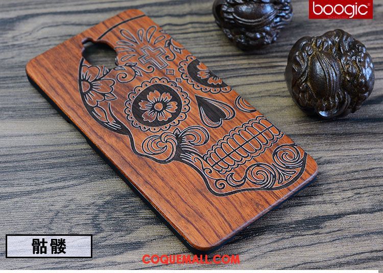 Étui Oneplus 3 Vintage En Bois Créatif, Coque Oneplus 3 Protection Incassable Braun