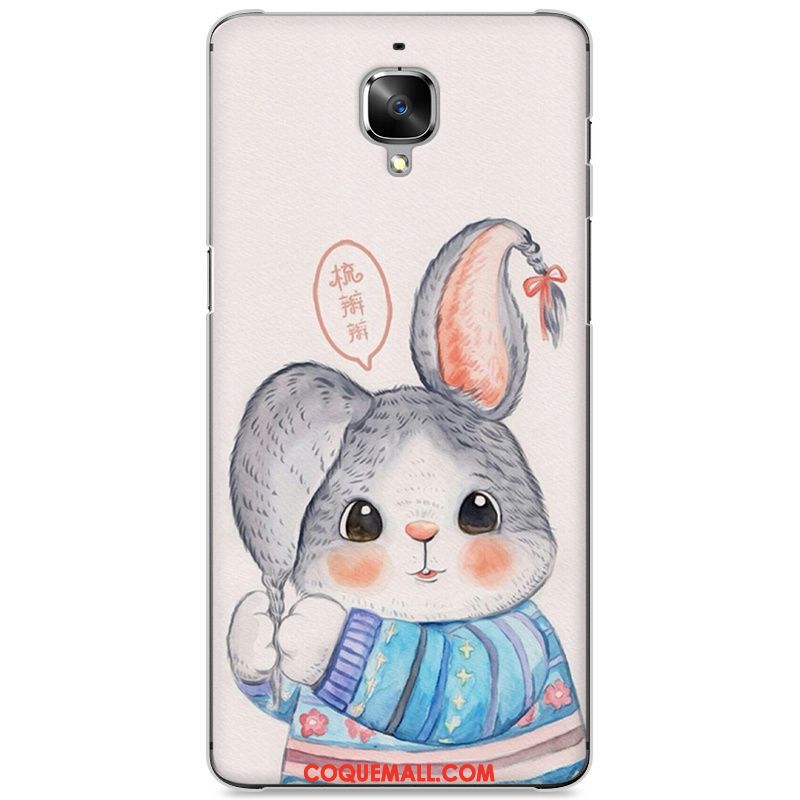 Étui Oneplus 3t Difficile Dessin Animé Rouge, Coque Oneplus 3t Protection Téléphone Portable