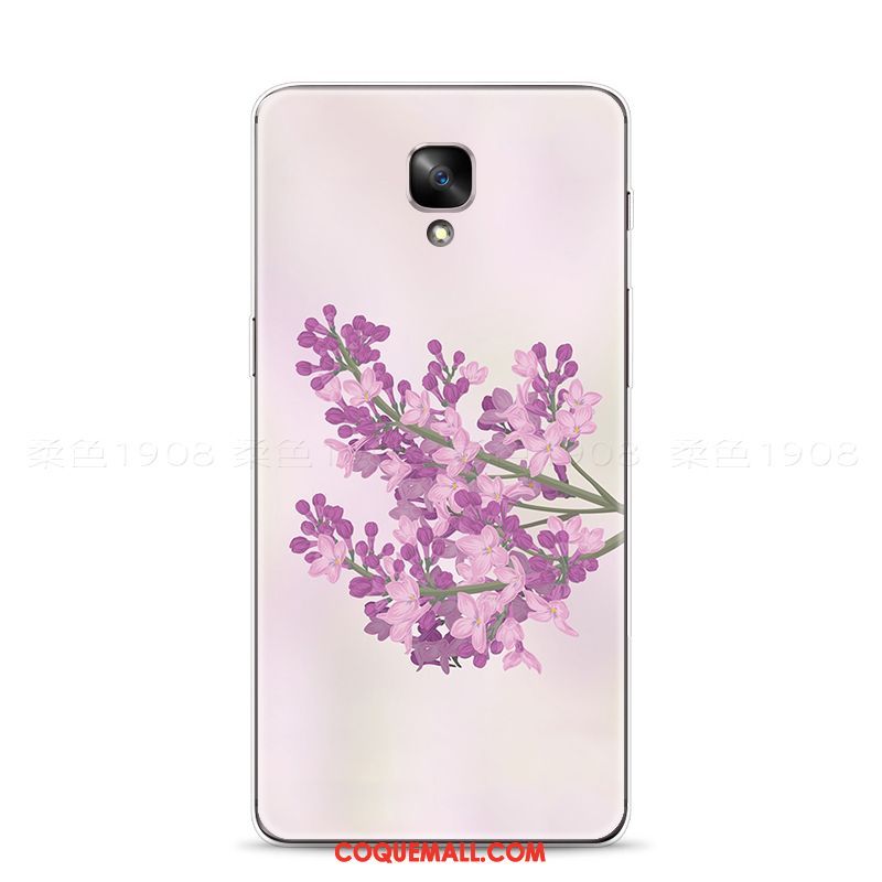 Étui Oneplus 3t Gaufrage Art Téléphone Portable, Coque Oneplus 3t Personnalité Violet