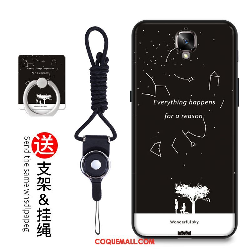 Étui Oneplus 3t Incassable Téléphone Portable Tendance, Coque Oneplus 3t Ornements Suspendus Silicone