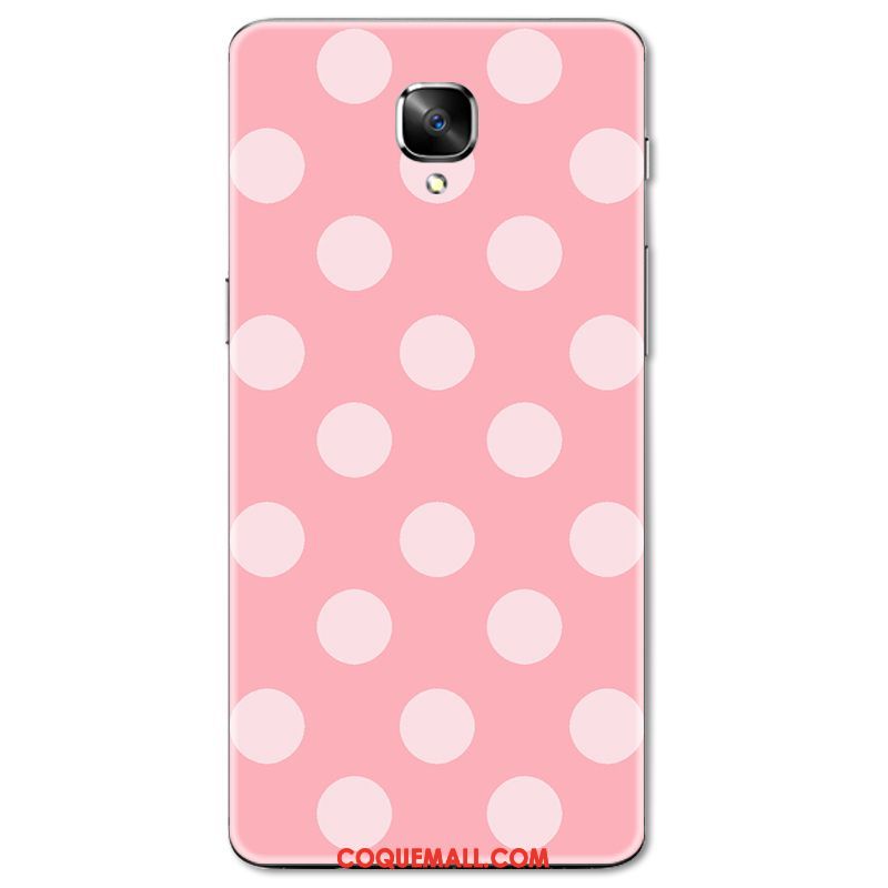 Étui Oneplus 3t Tout Compris Fluide Doux Rose, Coque Oneplus 3t Vent Point D'onde Braun