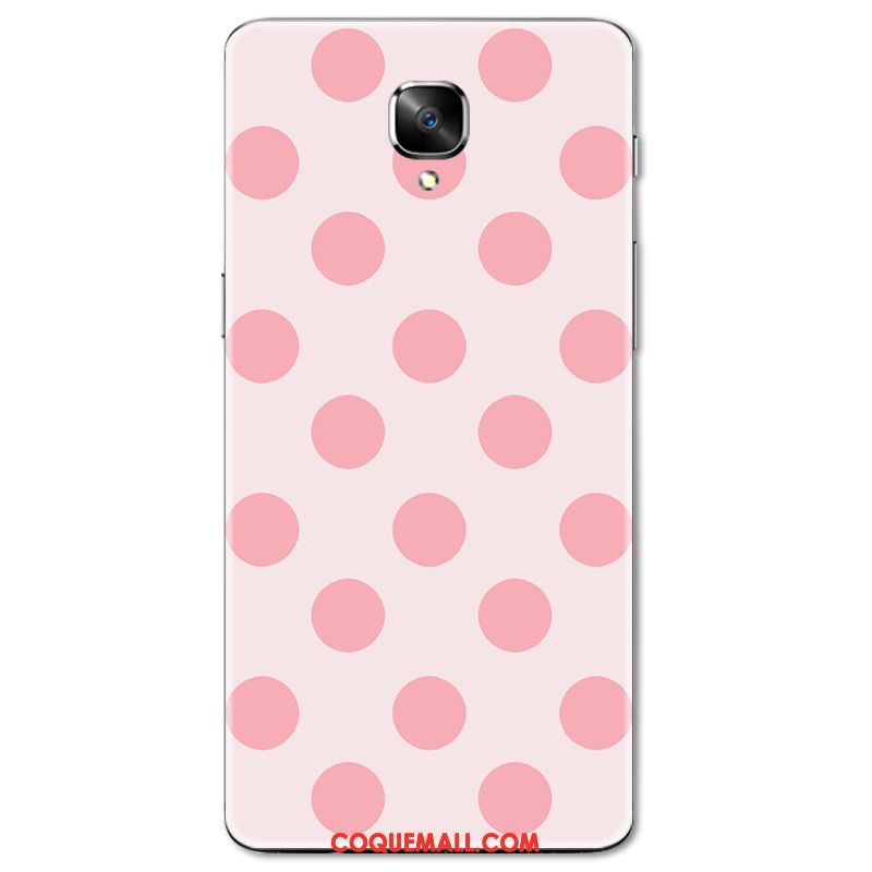 Étui Oneplus 3t Tout Compris Fluide Doux Rose, Coque Oneplus 3t Vent Point D'onde Braun