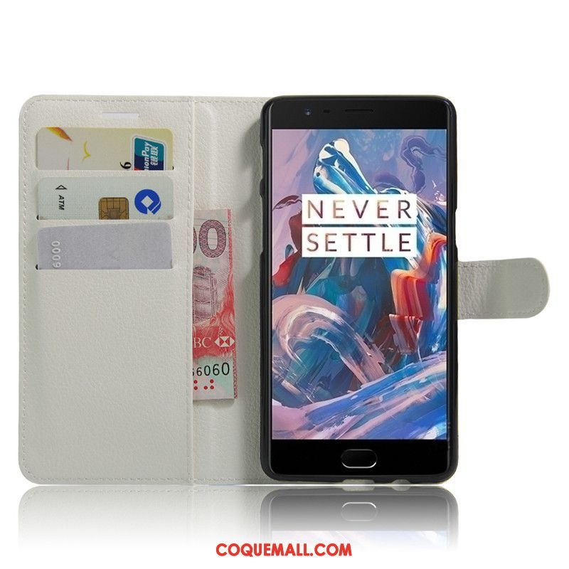 Étui Oneplus 3t Téléphone Portable Étui En Cuir Carte, Coque Oneplus 3t Portefeuille Support Braun