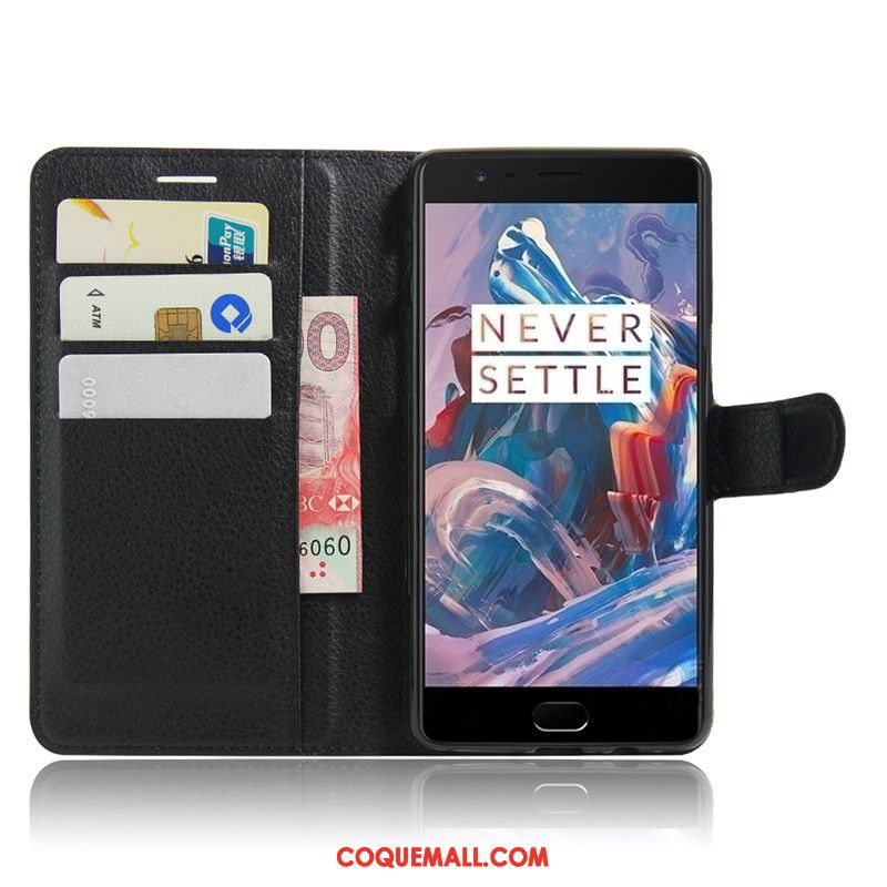 Étui Oneplus 3t Téléphone Portable Étui En Cuir Carte, Coque Oneplus 3t Portefeuille Support Braun