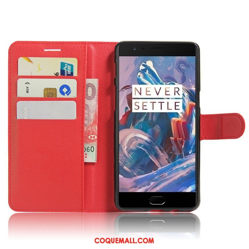 Étui Oneplus 3t Téléphone Portable Étui En Cuir Carte, Coque Oneplus 3t Portefeuille Support Braun