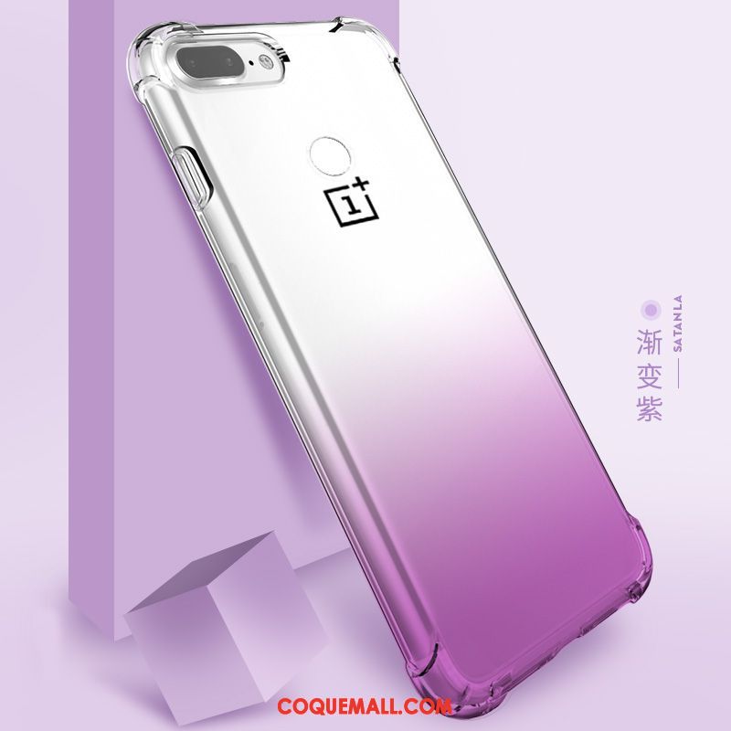 Étui Oneplus 5 Bleu Incassable Protection, Coque Oneplus 5 Téléphone Portable Silicone