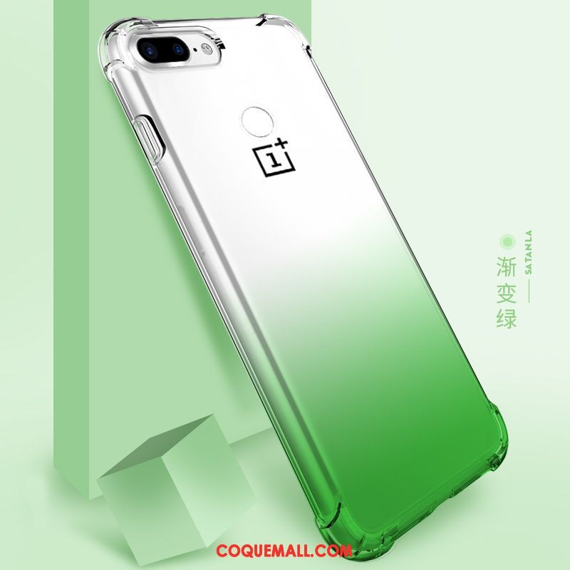 Étui Oneplus 5 Bleu Incassable Protection, Coque Oneplus 5 Téléphone Portable Silicone